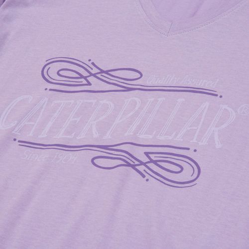 REMERA MUJER CATERPILLAR SCRIPT G