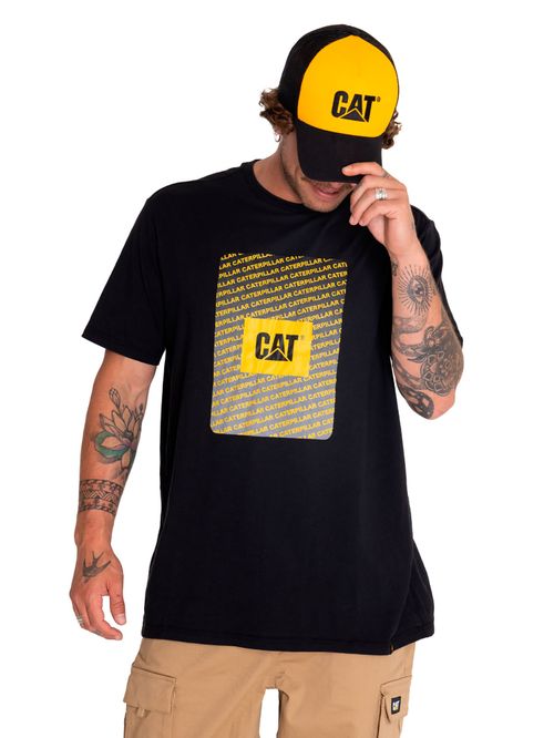 PACK POLERA/GORRO UNISEX CAT REPEAT GRAPHIC T