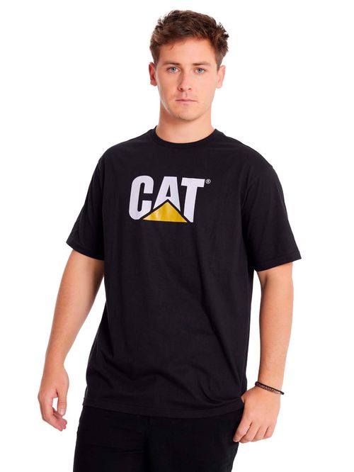 REMERA UNISEX CAT LOGO TEE