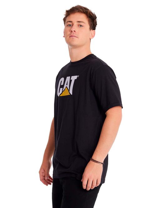 REMERA UNISEX CAT LOGO TEE