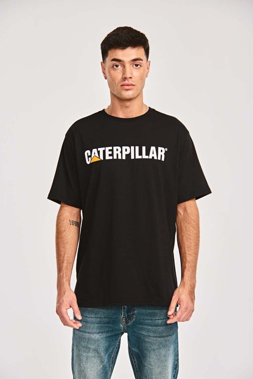 REMERA UNISEX CATERPILLAR LOGO TEE