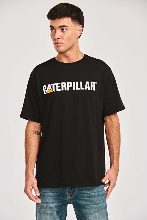 REMERA UNISEX CATERPILLAR LOGO TEE