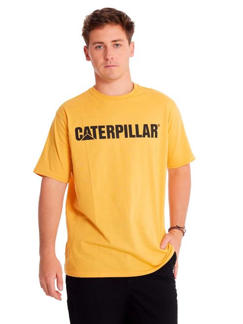 REMERA UNISEX CATERPILLAR LOGO TEE