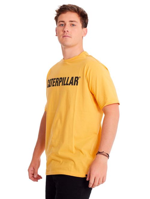 REMERA UNISEX CATERPILLAR LOGO TEE