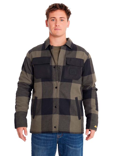 CHAQUETA HOMBRE FLANNEL SNAP FRONT L