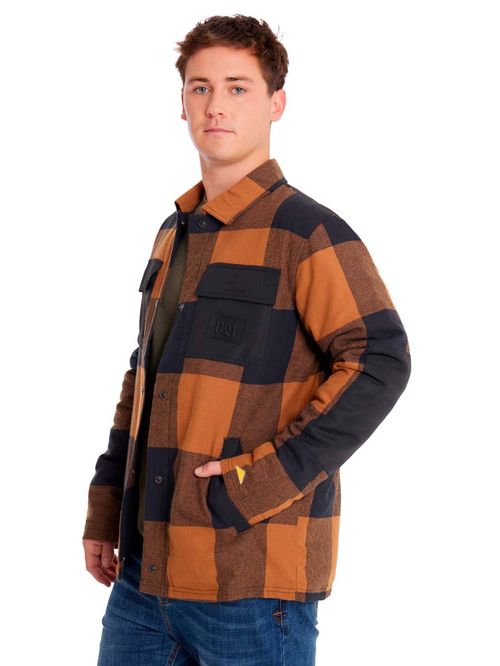 CHAQUETA HOMBRE FLANNEL SNAP FRONT L