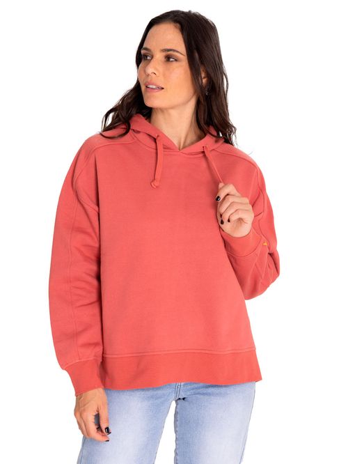 BUZO MUJER FLEECE OVERSIZED COZ