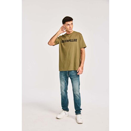 REMERA UNISEX CATERPILLAR LOGO TEE