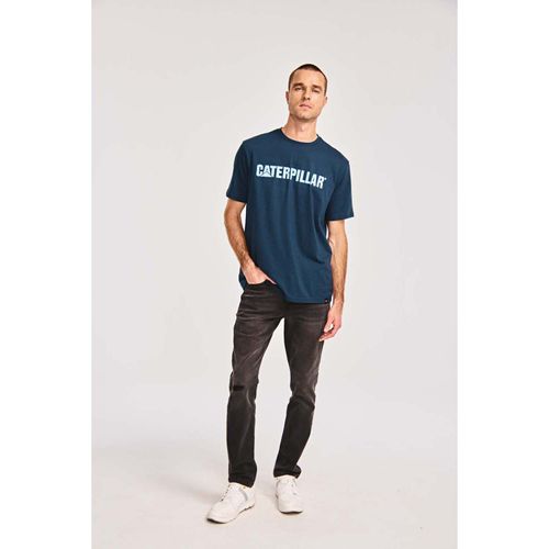 REMERA UNISEX CATERPILLAR LOGO TEE