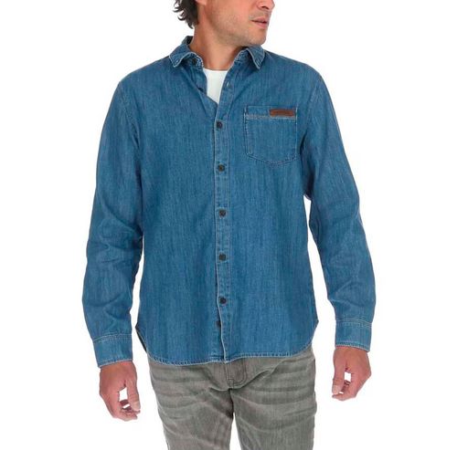 CAMISA M/L HOMBRE FOUNDATION L/S DENIM