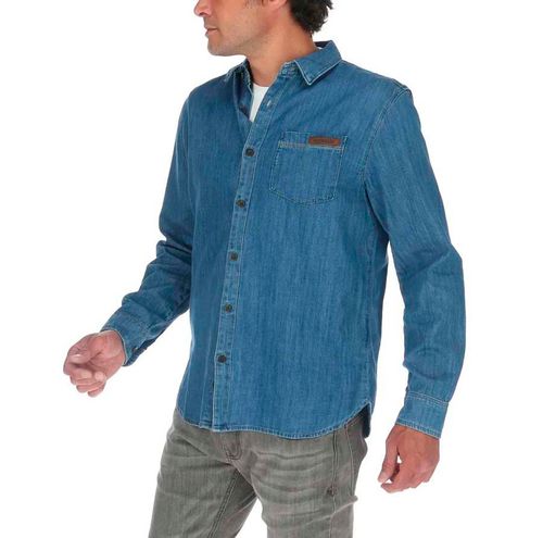 CAMISA M/L HOMBRE FOUNDATION L/S DENIM