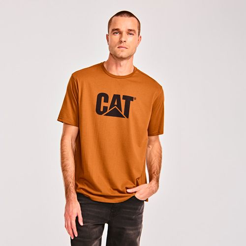 REMERA HOMBRE CAT LOGO TEE