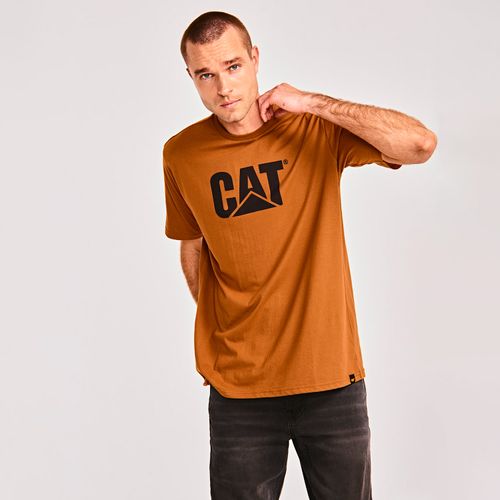 REMERA HOMBRE CAT LOGO TEE