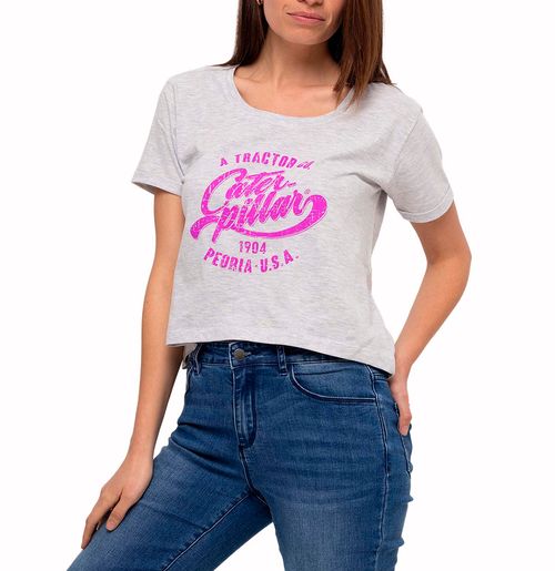 REMERA MUJER JOYCE CROP TEE