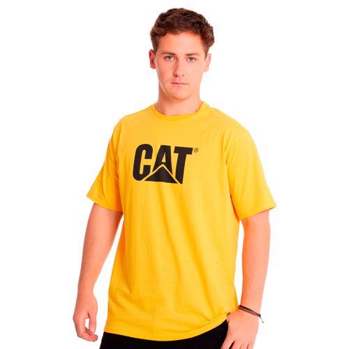 REMERA HOMBRE CAT LOGO TEE