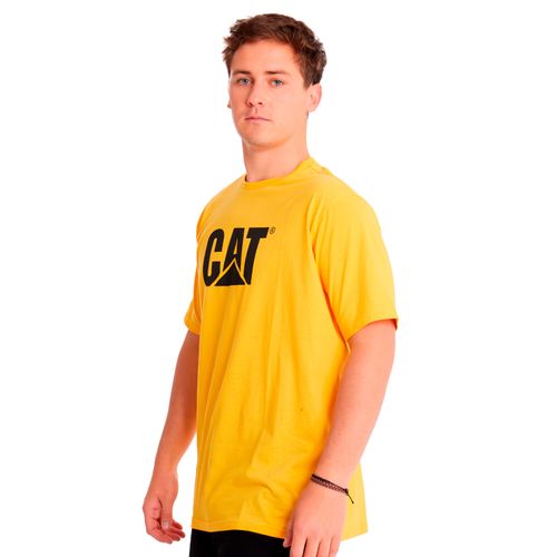 REMERA HOMBRE CAT LOGO TEE