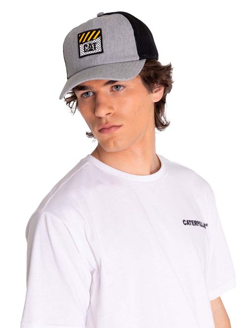 GORRO para HOMBRE CAT DIAMOND PLATE UN (122) HEATHER GREY