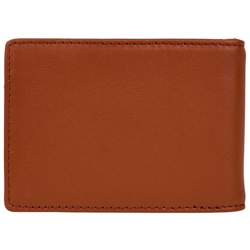 Billetera UNISEX SYDNEY LEATHER WALLE COGNAC