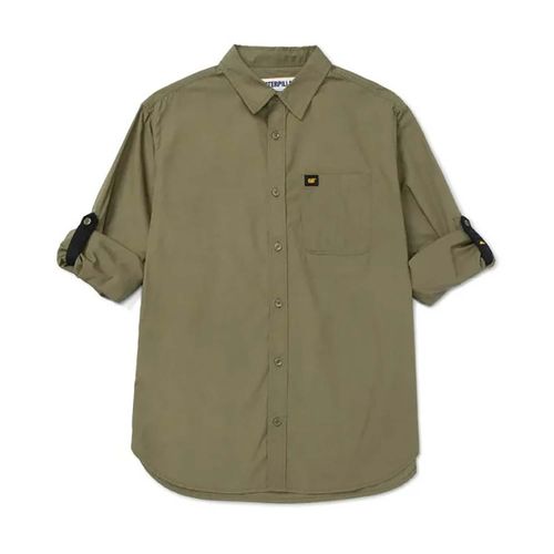 CAMISA M/L para HOMBRE FNDTN CONVERTIBLE LS DUSTY OLIVE