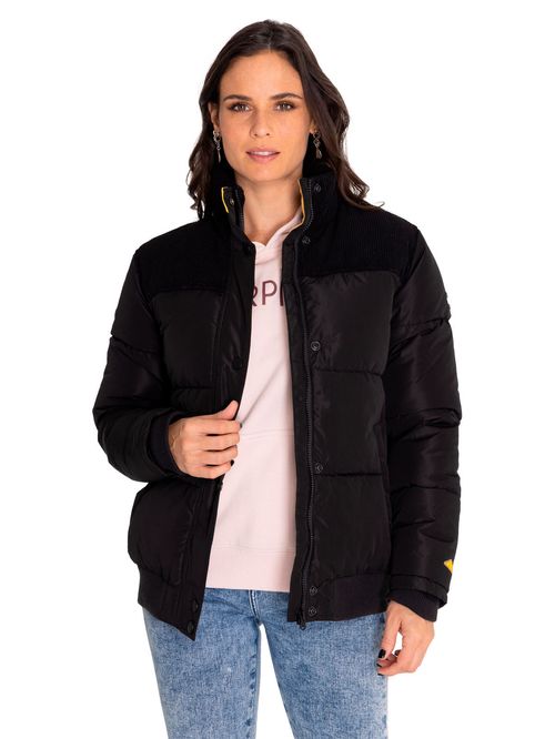 CAMPERA para MUJER W HEAVYWEIGHT INSULA Pitch Black