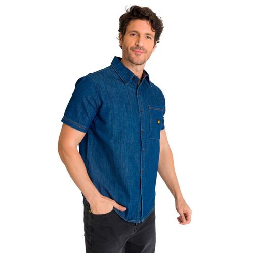 CAMISA M/C para HOMBRE DENIM S/S SHIRT STANDARD STONE