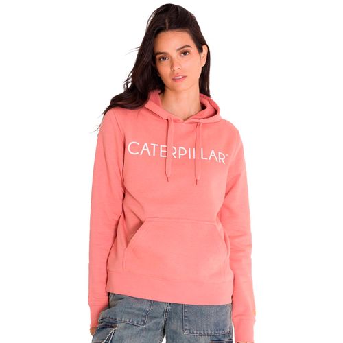 BUZO para MUJER FLEECE CATERPILLAR P DESERT SAND-WHITE