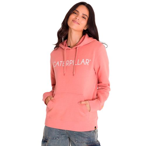 BUZO para MUJER FLEECE CATERPILLAR P DESERT SAND-WHITE