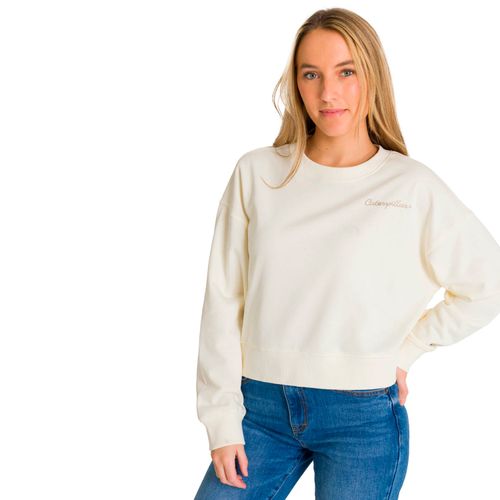 BUZO para MUJER W RELAXED FRENCH TER VANILLA