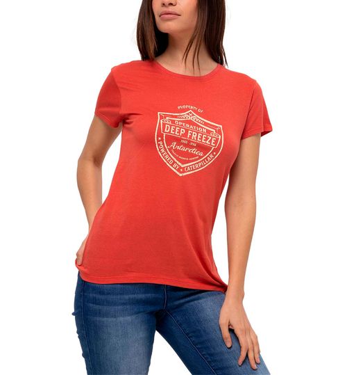 Remera para MUJER W OPERATION FREEZE G CRANBERRY