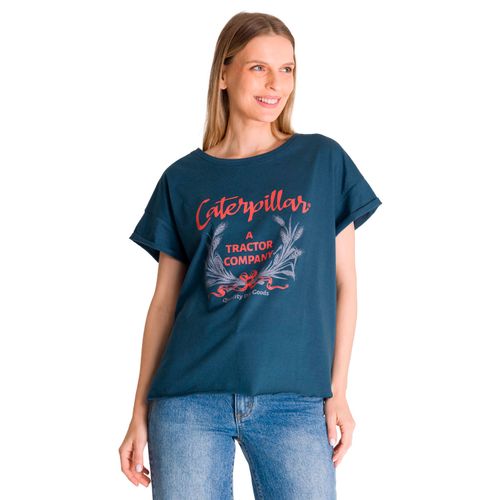 Remera para MUJER RELAXED GRAPHIC TEE ORION BLUE