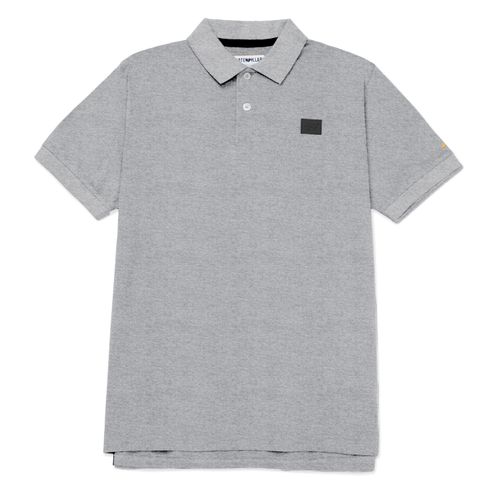 Remera para HOMBRE CAT LOGO JERSEY POLO (001) HEATHER GREY