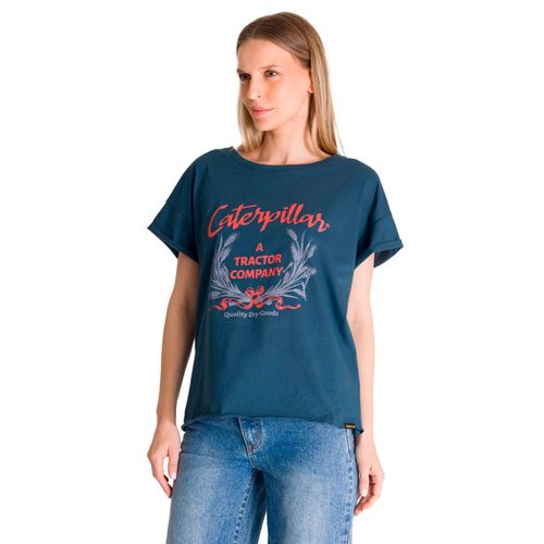 Remera para MUJER RELAXED GRAPHIC TEE ORION BLUE