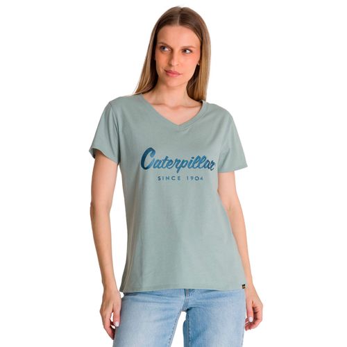 Remera para MUJER CATERPILLAR METALLIC ABYSS