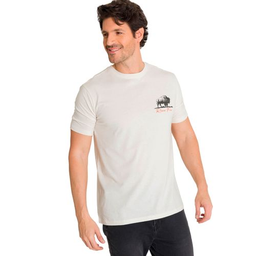Remera para HOMBRE ROAM FREE BISON TEE VANILLA