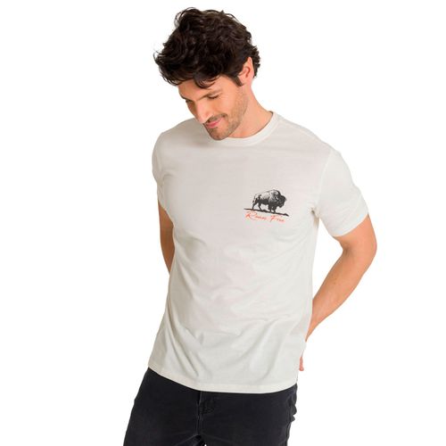 Remera para HOMBRE ROAM FREE BISON TEE VANILLA