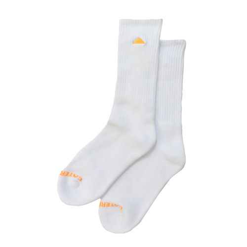 CALCETIN UNISEX CAT BASICS CREW SOCK WHITE