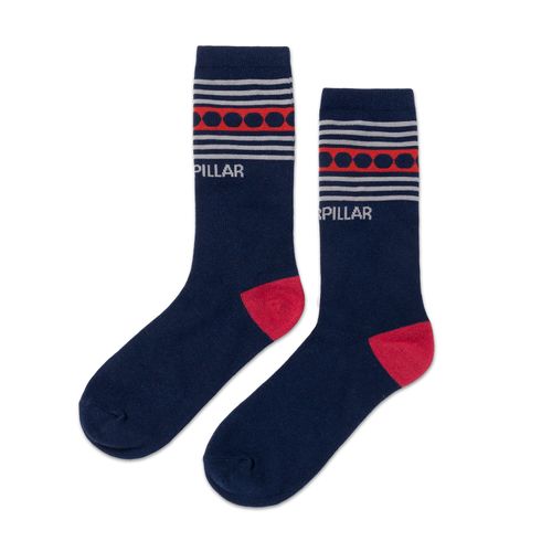 CALCETIN para HOMBRE AOP CREW SOCK HEXAGON-DETROIT BLUE