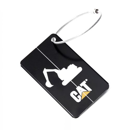 LLAVERO UNISEX METAL LUGGAGE TAG (01)BLACK