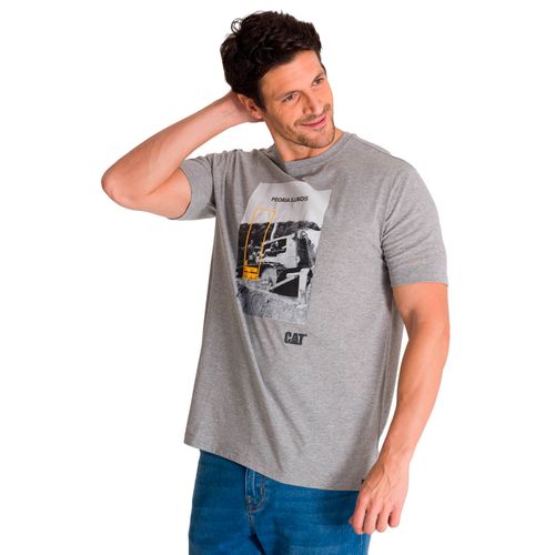 Remera para HOMBRE EVERYDAY  WORKWEAR GR HEATHER GREY