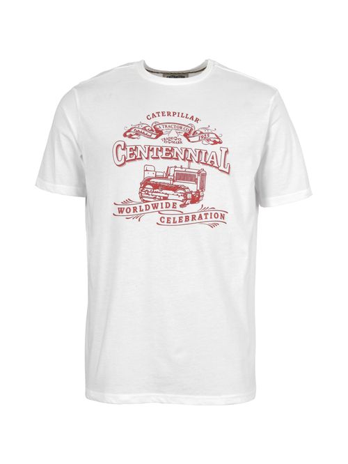 Remera  para HOMBRE CENTENNIAL 100 YEARS WHITE