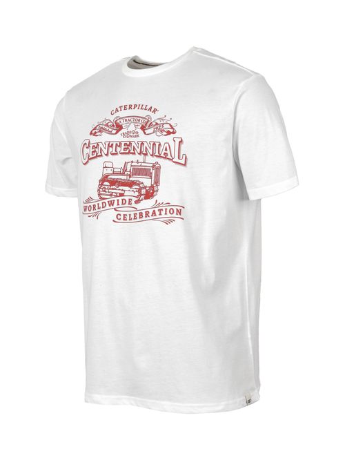 Remera  para HOMBRE CENTENNIAL 100 YEARS WHITE