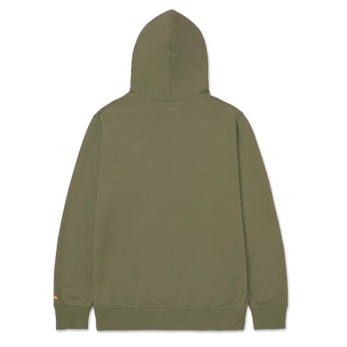 BUZO para HOMBRE FLEECE CAT LOGO PULL DUSTY OLIVE-WASHED B