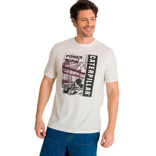 Remera para HOMBRE HERITAGE POWER FOR T VANILLA