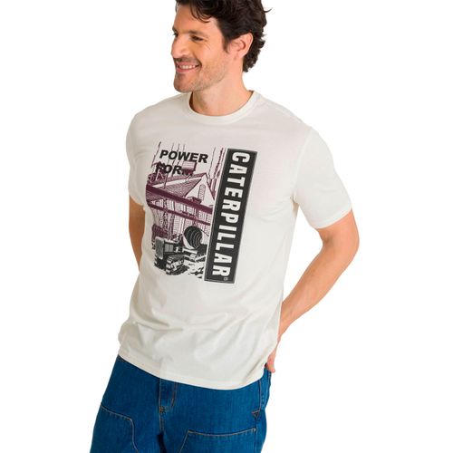 Remera para HOMBRE HERITAGE POWER FOR T VANILLA