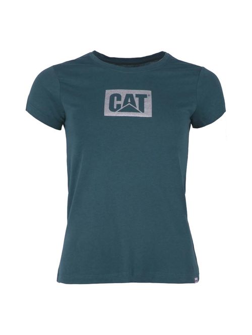 POLERA M/C MUJER METALLIC BRANDED BOX
